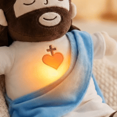 BlessedBestie Jesus Soothes Plush Doll