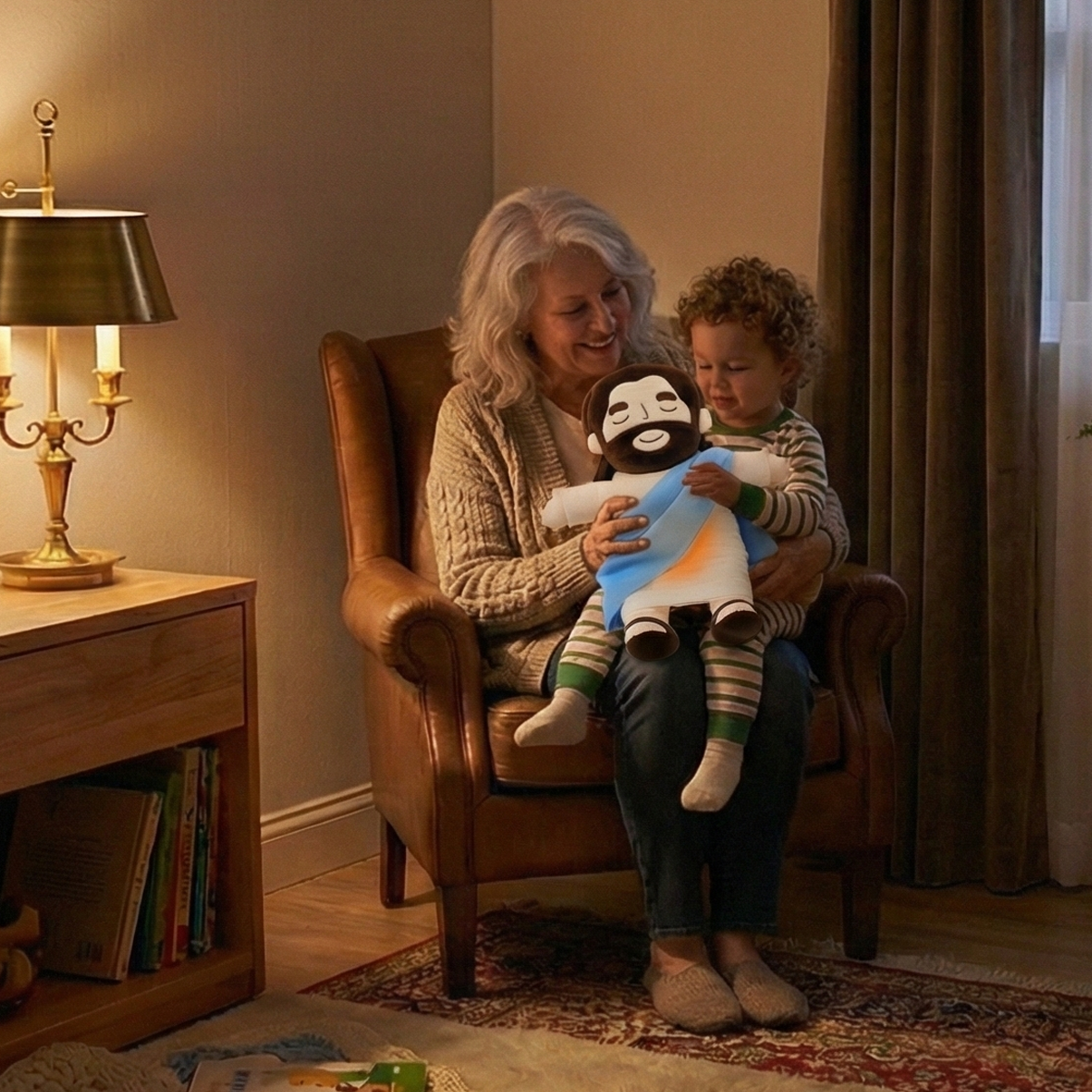 BlessedBestie Jesus Soothes Plush Doll