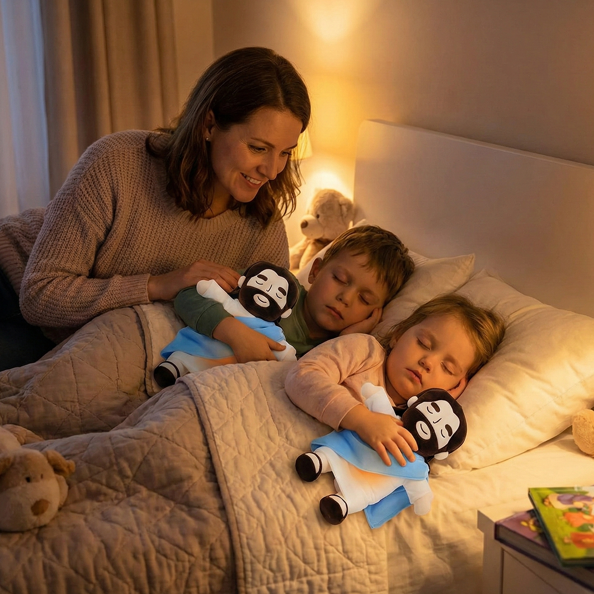 BlessedBestie Jesus Soothes Plush Doll