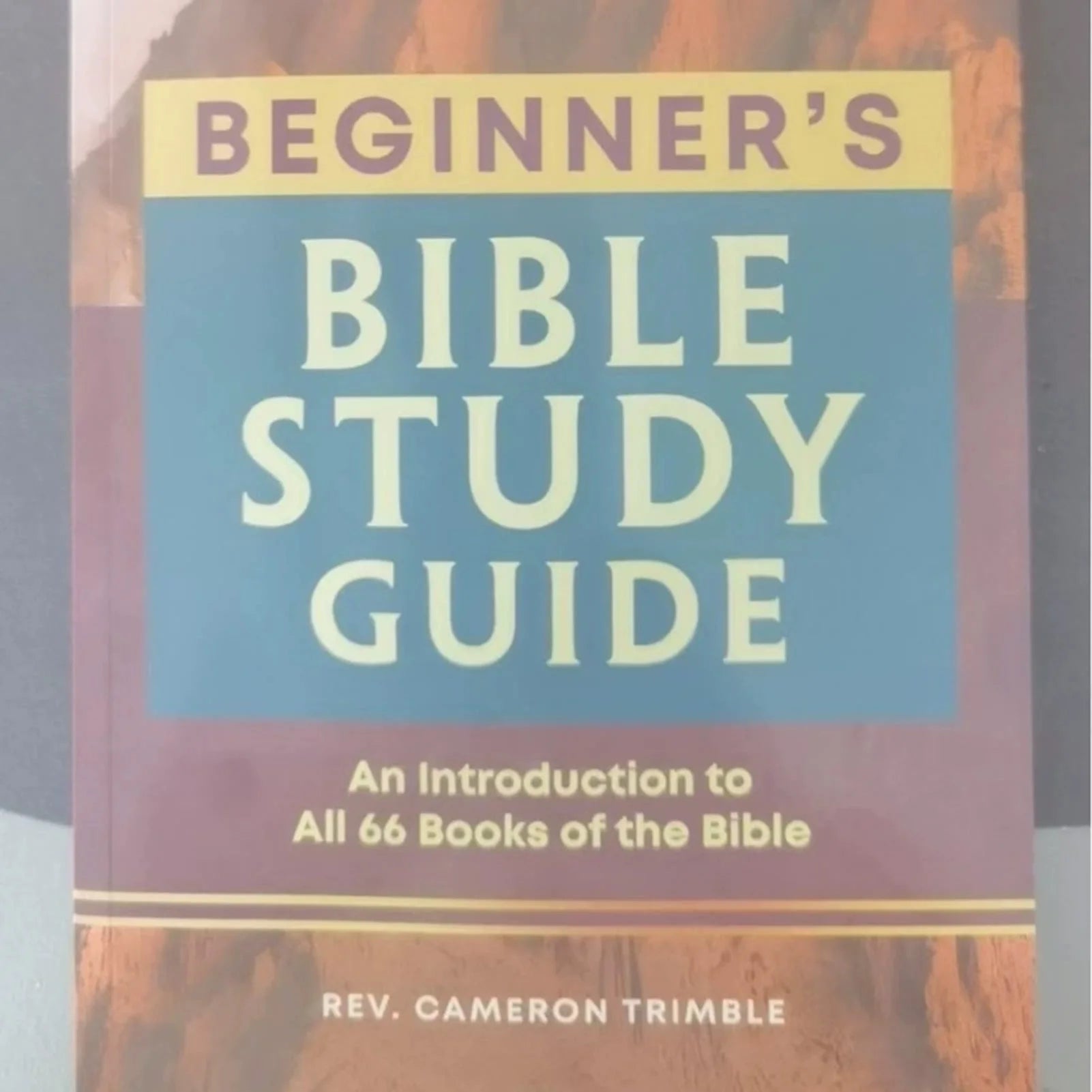 Bible Study Guide for Beginners: Mountain Cover Scripture Journal & Notes