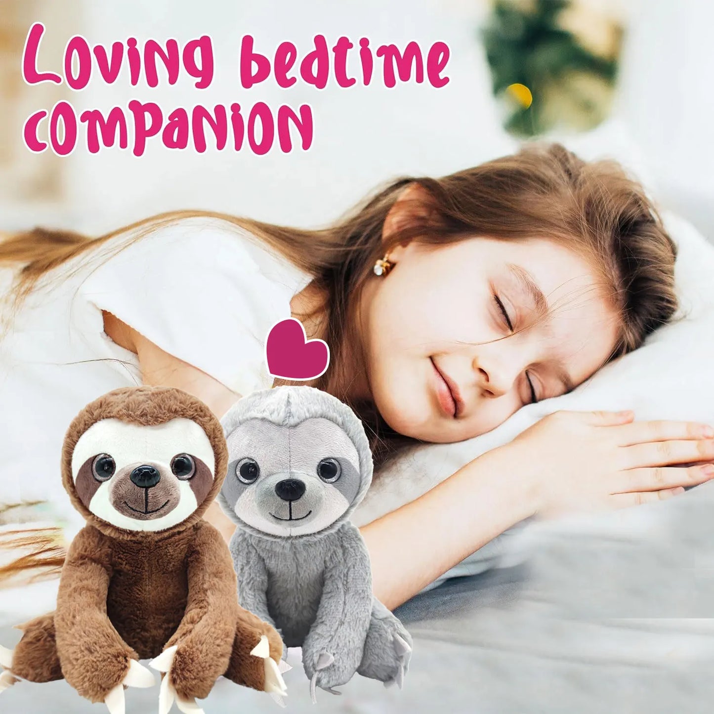 BlessedBestie Sloth Soothes Plush Toy