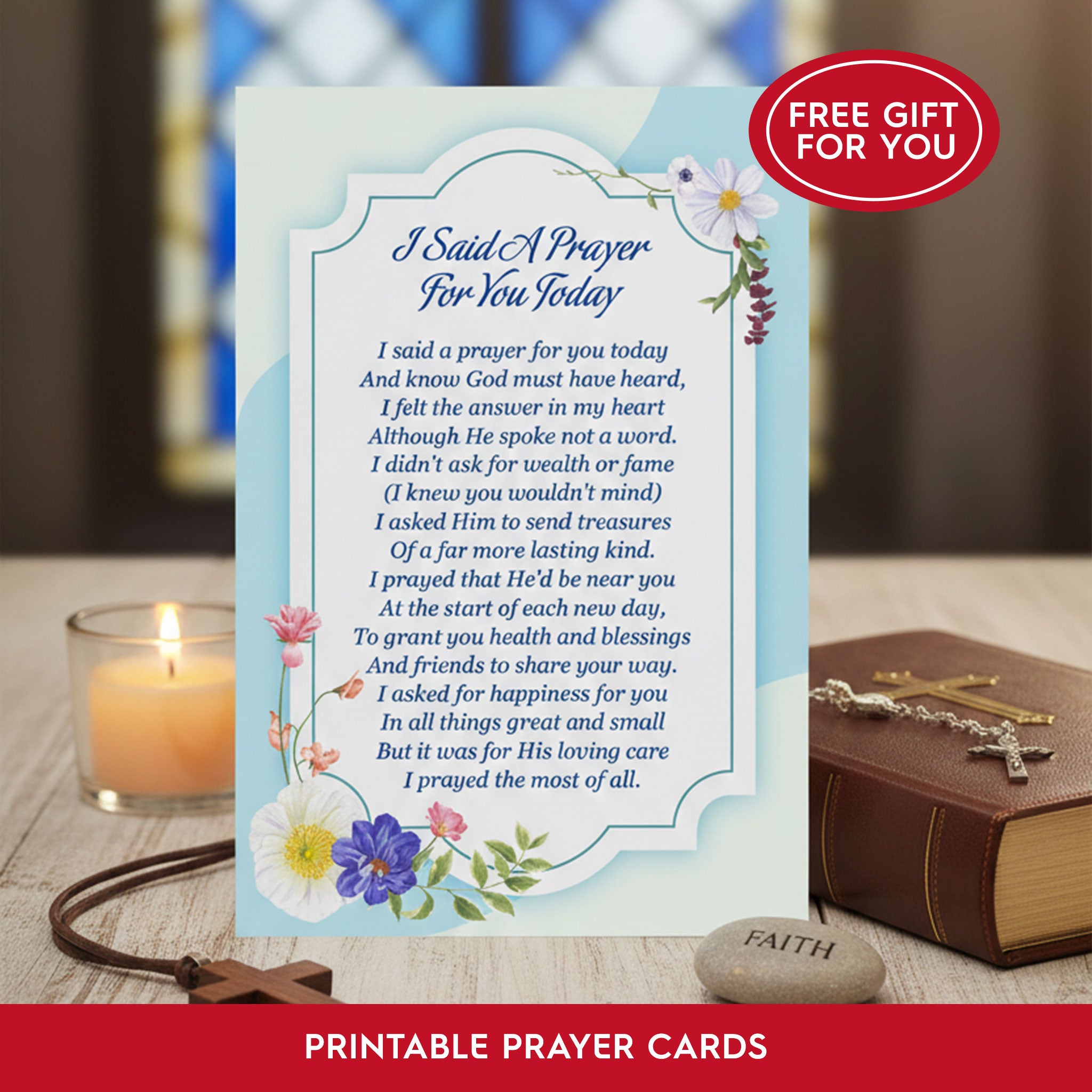 BlessedBestie Jesus Soothes Plush Doll