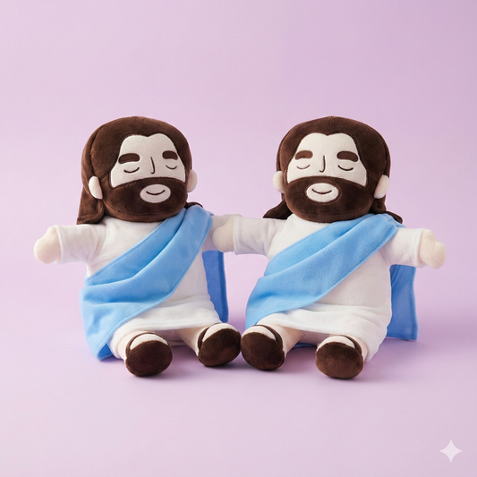 2 Jesus Plush Toys