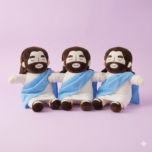3 Jesus Plush Toys