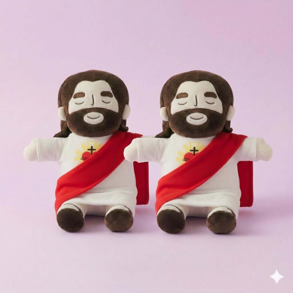 BlessedBestie™ Jesus Plush Dolls x2
