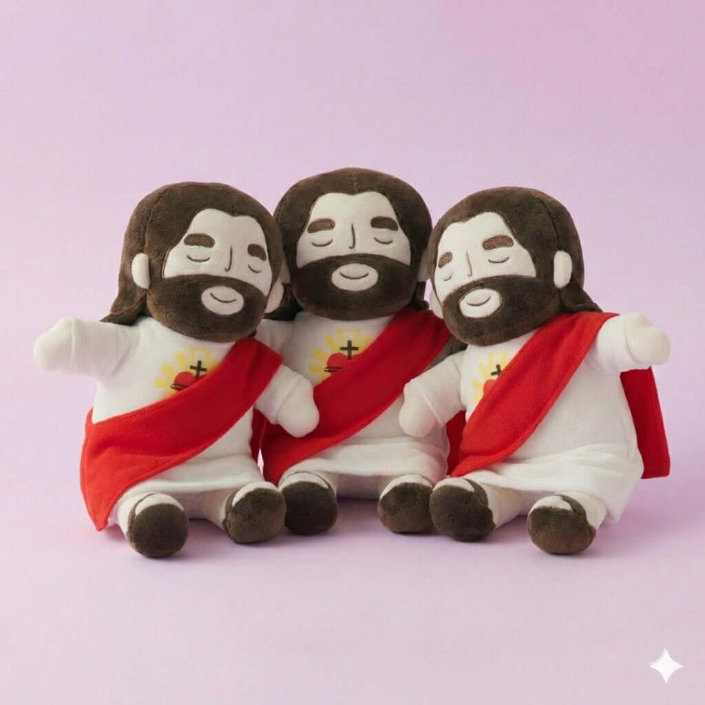 BlessedBestie™ Jesus Plush Dolls x3